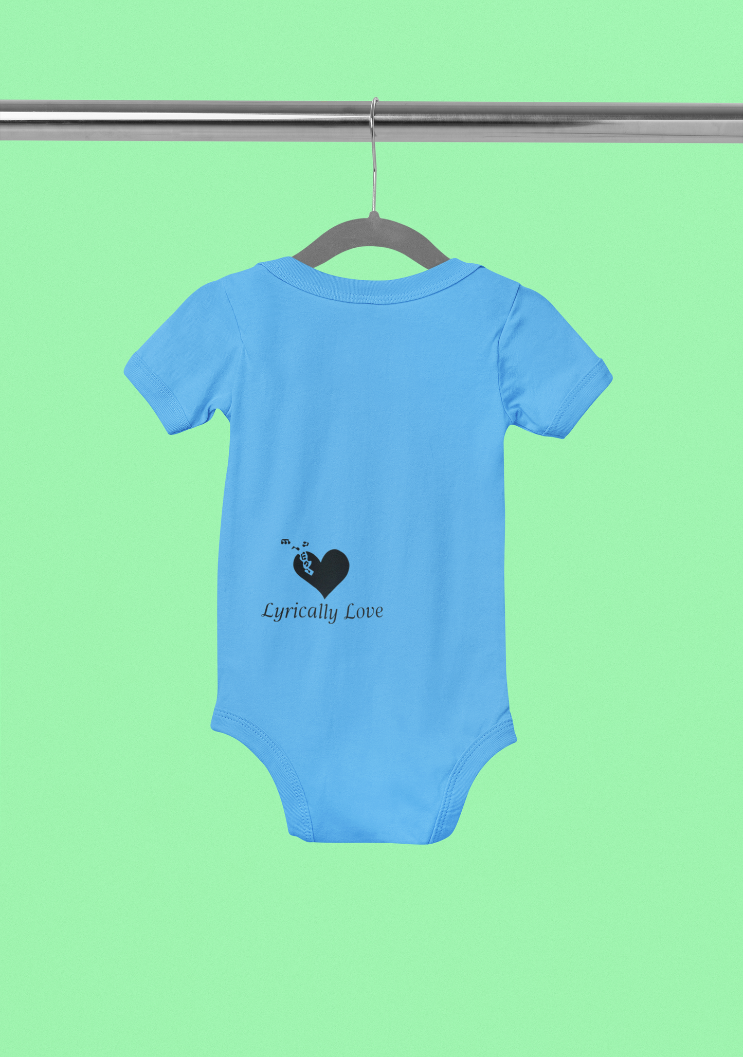 "God's Little Miracle" Lyrically Love Bible Verse Baby Onesie