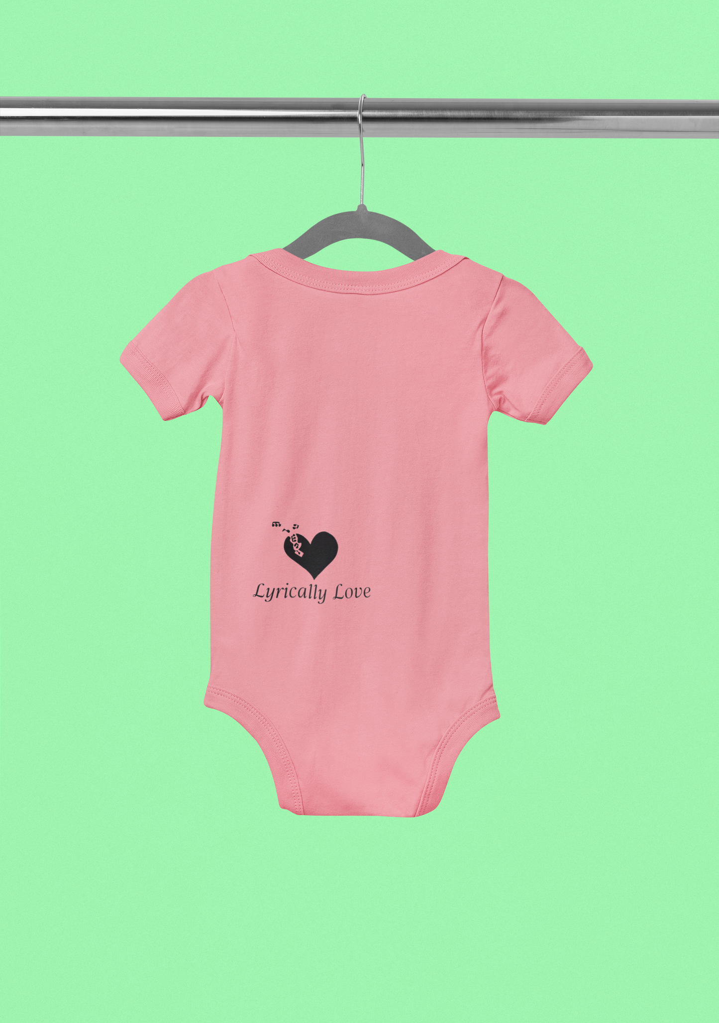 "God's Little Miracle" Lyrically Love Bible Verse Baby Onesie